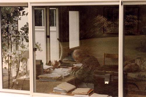 Francis' Study with Reflection