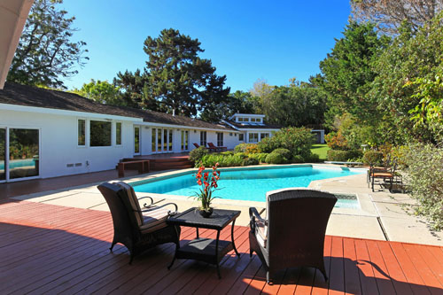 Patio,Pool and garden